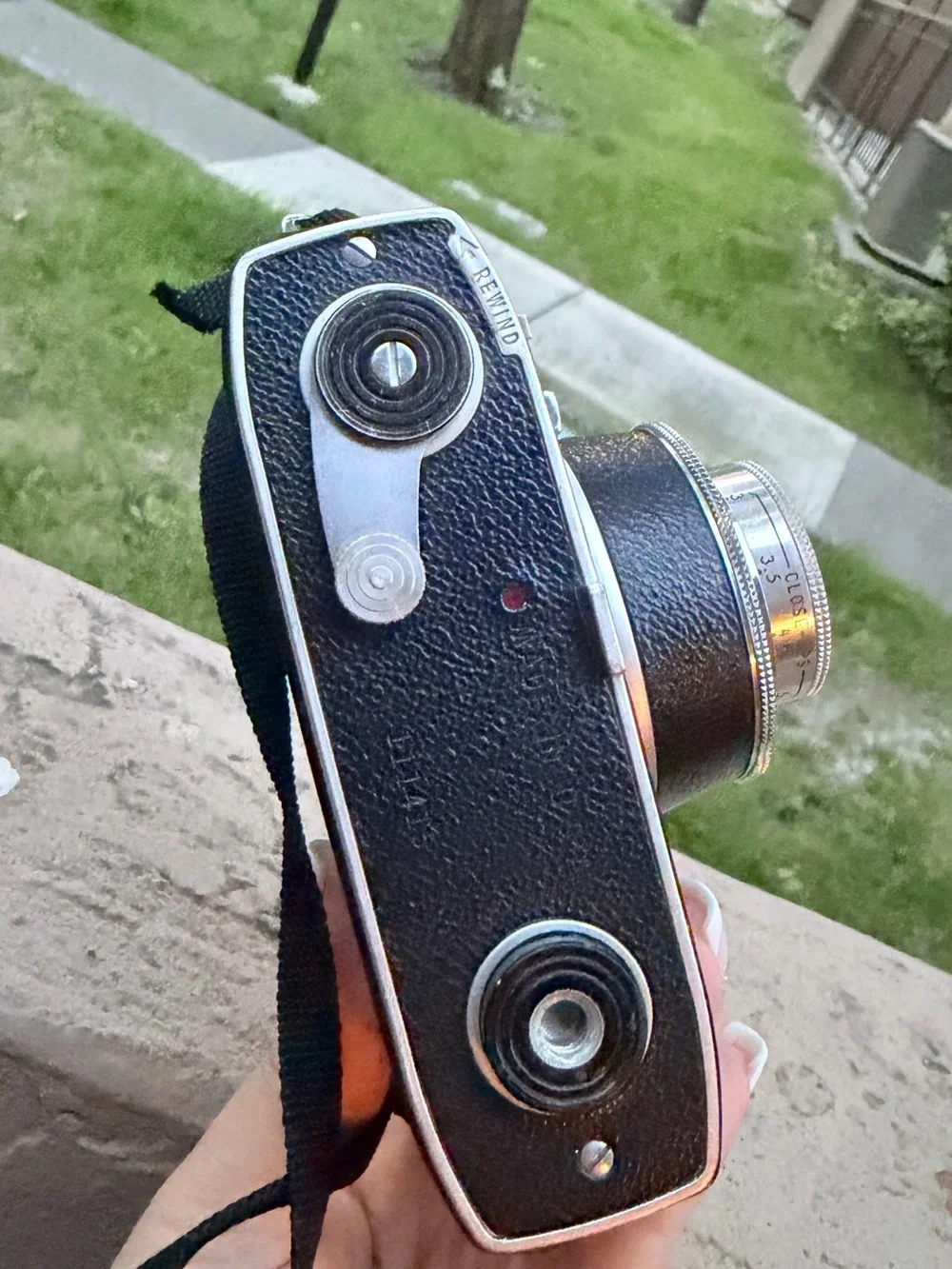Vintage KODAK Automatic 35 1960s 35mm Film Camera f:2.8 44mm Lens